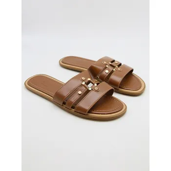 Dámské žabky Bellucci Hellbraun 9324803 37