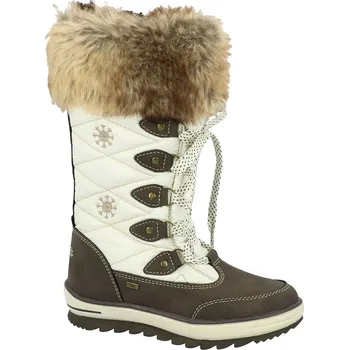 Dívčí kozačky Tom Tailor Creme/ Khaki 8485377 27