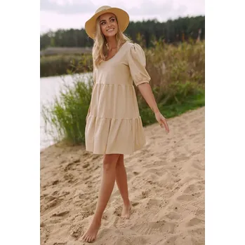 Dámské šaty Šaty Makadamia Beige 5264697 40/42