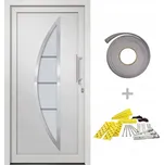 Pravé interiérové dveře VidaXL 108 cm