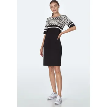 Dámské šaty Šaty Nife Schwarz/ Weiß 9294965 38