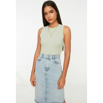 Dámské tričko trendyol Hellgrün 9439194 L