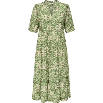 Dámská móda Šaty JDY Grün/ Beige 7382455 XL