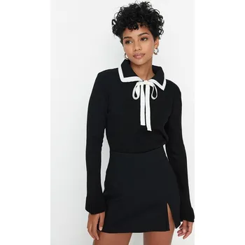 Dámský svetr trendyol Schwarz 6515534 S