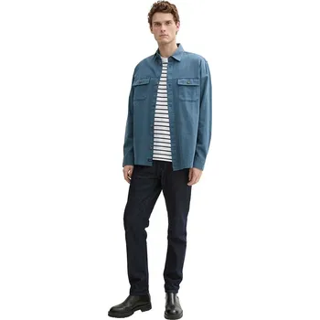 Pánská móda Košile Tom Tailor Blau 1259080 L