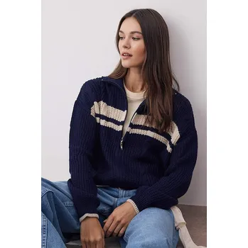 Dámský svetr trendyol Dunkelblau 1925703 XS