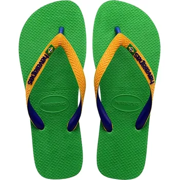 Pánské žabky Havaianas Grün/ Gelb 751800 37
