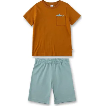 Chlapecké pyžamo Sanetta Hellblau/ Hellbraun 140208 92