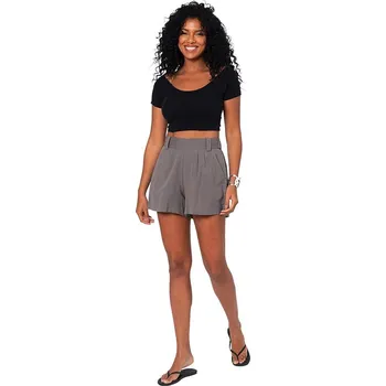Dámské kraťasy Kraťasy Aller Simplement Anthrazit 4093016 34/36