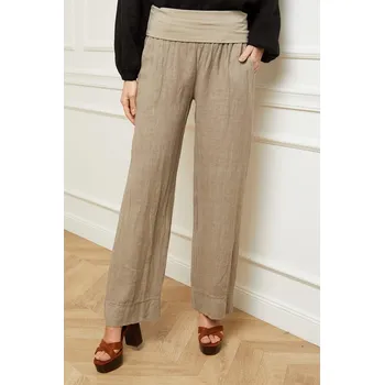 Dámské kalhoty Fleur de Lin Taupe 5942011 M