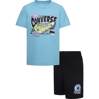 Chlapecké tričko Tričko Converse Hellblau/ Dunkelblau 8160064 116