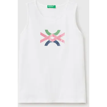 Dívčí tričko Tričko Benetton Weiß 3973148 122