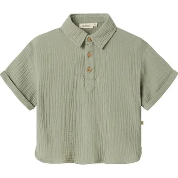 Tričko Lil Atelier Khaki 191152 122