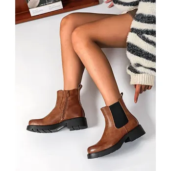 Dámské kozačky Boty Sixth Sens Hellbraun 1635731 38