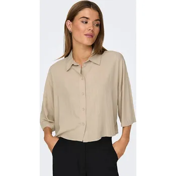 Tričko ONLY Beige 664628 XL