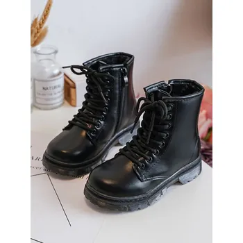 Dívčí kozačky Rock & Joy Schwarz 8963942 19