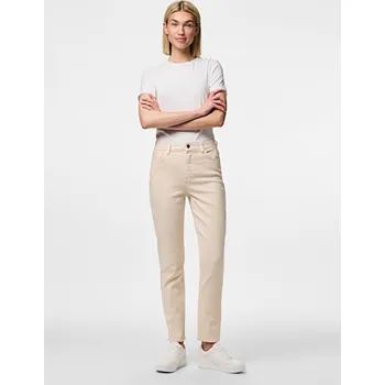 Dámské džíny Džíny Pieces Beige 8934828 W25/L30