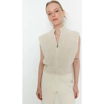 Dámský svetr trendyol Creme 2548352 S