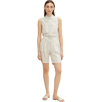 Kraťasy Tom Tailor Beige/ Weiß 1234824 34