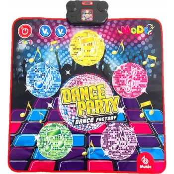 Taneční podložka Velká taneční podložka pro děti k tancování, hudební hra, hudba, tanec, 90x90 cm