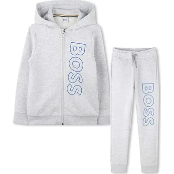 Chlapecká mikina Hugo Boss Kids Grau 9901728 116