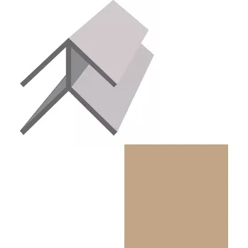 Obklad Dekorativní panel Vilo Motivo PVC hladký béžový 270 x 1,20 cm 9,20 mm