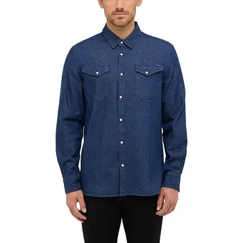 Pánská košile Košile Mustang Dunkelblau 9975038 3XL