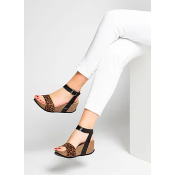 Dámské sandále Sunbay Hellbraun/ Schwarz 6271593 38