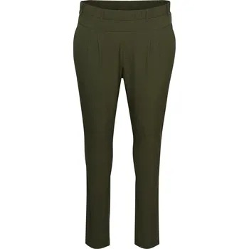Dámské kalhoty KAFFE curve Khaki 3102780 46