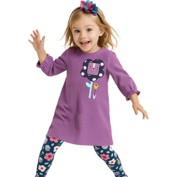 Dívčí šaty Denokids Lila 5290279 116