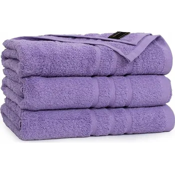 Ručník Froté osuška hotelové kvality 50x100 cm Bavlna Helios 500 g, fialová