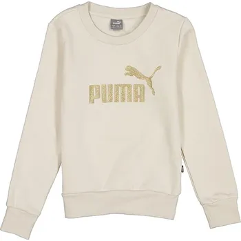 Dívčí mikina Puma Creme 3704460 116