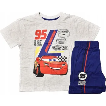 Chlapecké pyžamo Dětské pyžamo AUTA ZIG ZAG MCQUEEN, chlapecké bavlněné pyžamo, velikost 116