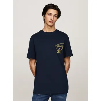 Pánské tričko Tričko TOMMY JEANS Dunkelblau 395187 S