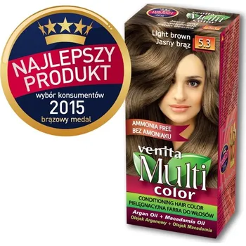 Barva na vlasy Venita Multicolor Barva Na Vlasy Světle hnědá 5.3