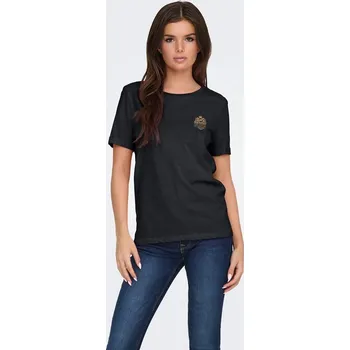 Dámská móda Tričko JDY Schwarz 9263399 L