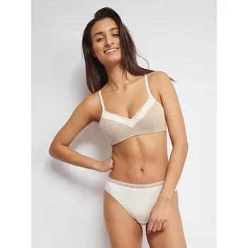 Podprsenka Podprsenka Sloggi Grau/ Creme 9771943 M Plus