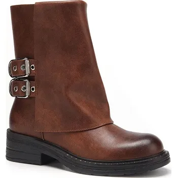 Dámské kozačky Boty C'M Camel 9818014 36