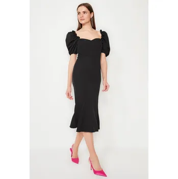 Dámské šaty Šaty trendyol Schwarz 6477919 36