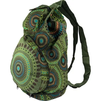 Městský batoh Batoh s mandalami Mandala Green 10060