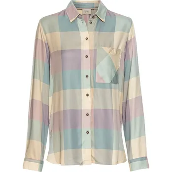 Dámská móda Košile Camel Active Türkis/ Beige/ Lila 8534813 XL