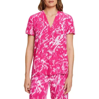 Dámské tričko ESPRIT Pink/ Weiß 1125443 XS