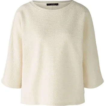 Dámská mikina Mikina Oui Creme 794882 38