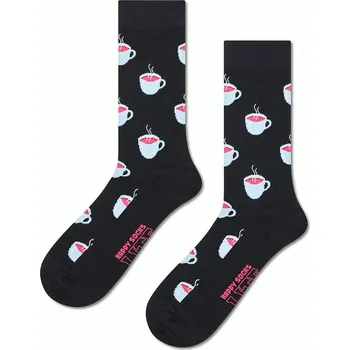 Pánské ponožky Ponožky Happy Socks Schwarz/ Hellblau 7768785 41