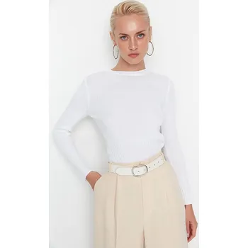 Dámský svetr trendyol Creme 9978556 L