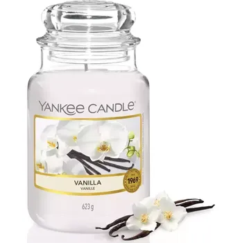 Svíčka Vonná svíčka Yankee Candle Vanilla 623 g