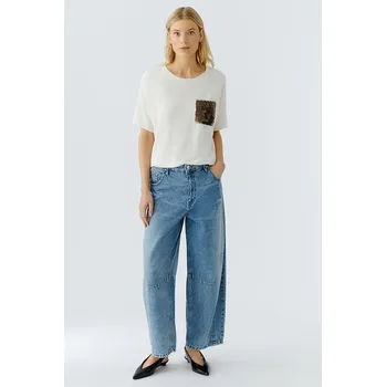 Dámské tričko Tričko Oui Creme 4266756 42