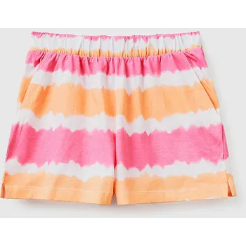 Dívčí kraťasy Benetton Rosa/ Orange 6139490 168