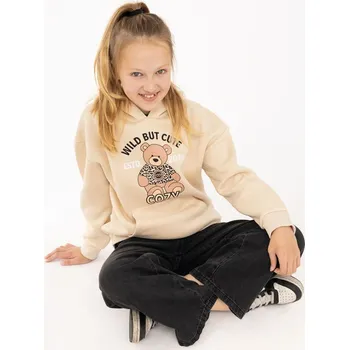 Dívčí mikina Zwillingsherz Beige 3102595 116