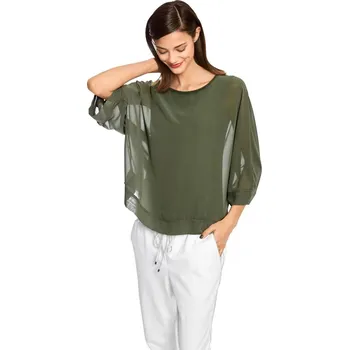 Dámské tričko Heine Khaki 4457401 40/42